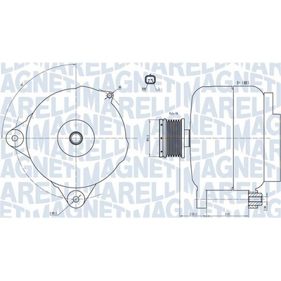Generátor MAGNETI MARELLI 063731876010