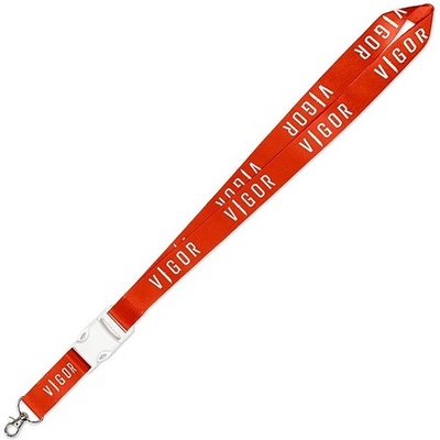 Šňůrka na krk Vigor Lanyard Red