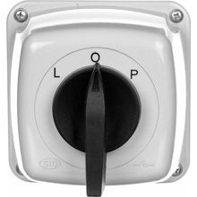 Elektromet Vačkový spínač L-0-P 3P 16A v krytu IP65 Arc 16-43 921620