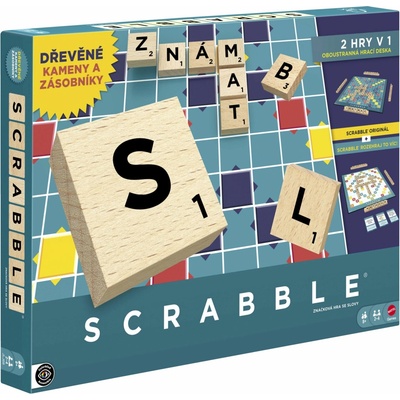 Mattel Scrabble original CZ