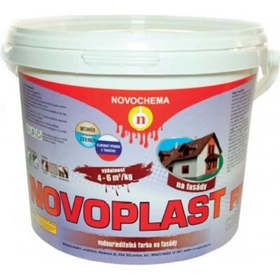 Novoplast fasádna farba 12 KG