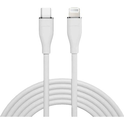 Solight SSC1902-S USB-C/Lightning, 2m, bílý