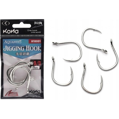 Aquantic Kona H18001 TN Jigging Hook vel.9 5 ks