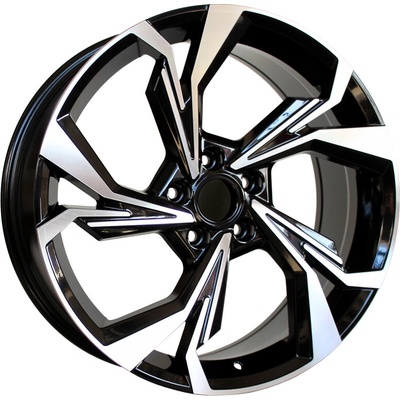 Racing Line B5893 8x19 5x112 ET45 black polished