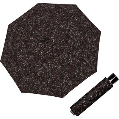 Doppler Mini Fiber Spotlight dámský skládací deštník 726465LI01 black