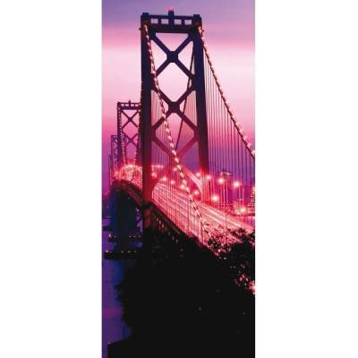 Preinterier Fototapeta - DV0180 - Fialový most Samolep. fólia - 91cm x 211cm