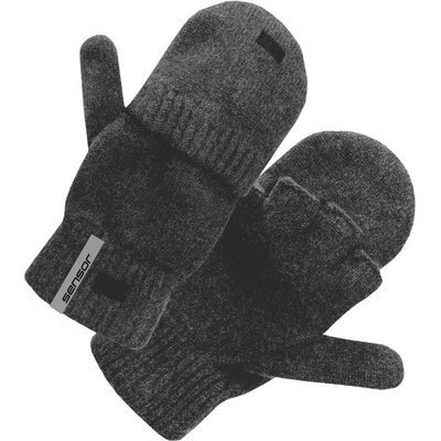 Sensor Virgin wool rukavice šedá melír – Hledejceny.cz