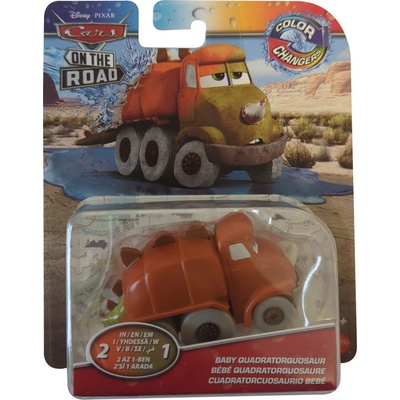 Mattel Disney Cars On the Road: Color Changers Baby Quadratorquosaur HMD68
