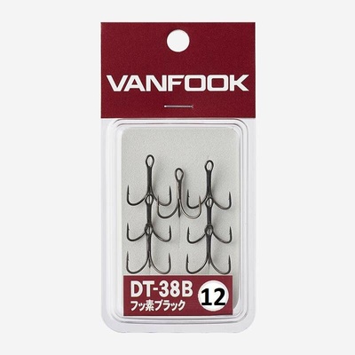 Vanfook Trojháček DT-38BL-B vel.12 7 ks
