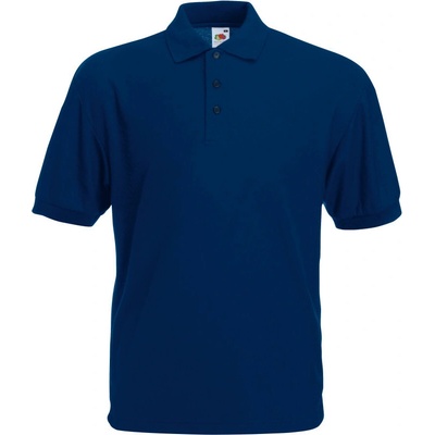Fruit of the Loom polokošile 65/35 Pique Polo krátký rukáv COT16340200101-heather royal