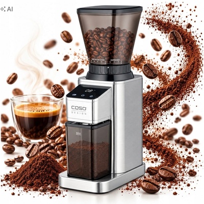 Caso BaristaChef INOX 150 W stříbrný/šedý