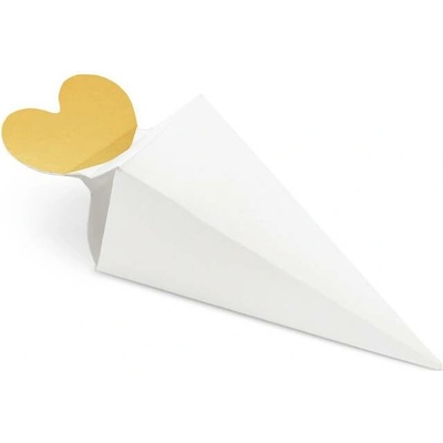 Partydeco Krabičky Srdce, mix, 5,5x18x5,5cm