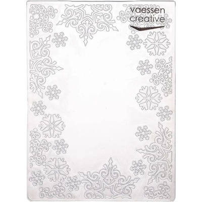 Vaessen Creative Rámeček z vloček - A6 embosovací kapsa