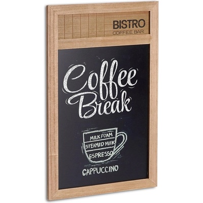 Indecor Nástenná kriedová tabuľa BISTRO 34 × 55 cm