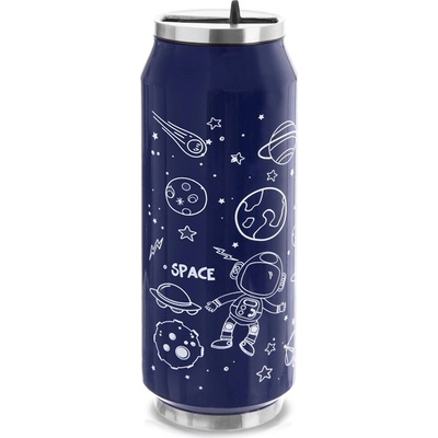 Orion Termoska plechovka nerez 500 ml vesmír
