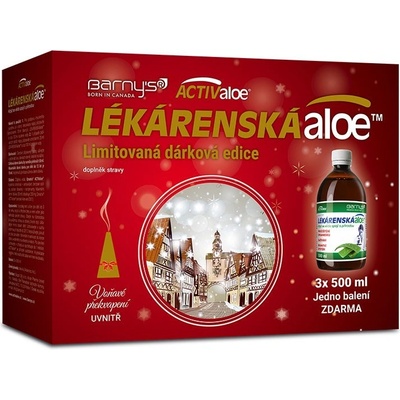 Barny's ActivAloe Forte 3 x 500 ml – Hledejceny.cz
