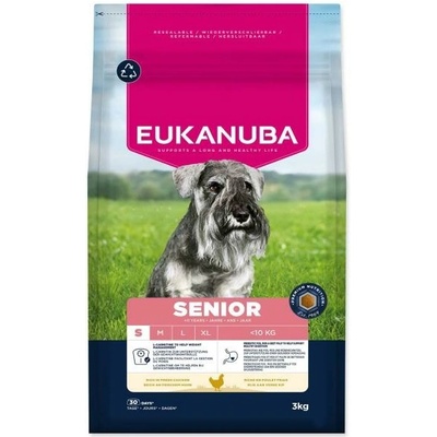 Eukanuba Senior Small rich in fresh chicken 3 kg
