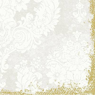 DUNI Servítka 3V 40x40 cm royal biela 250 ks DU174228