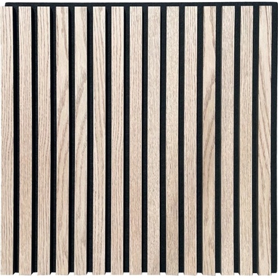 Akustický panel Dub zlatý dýha 60x60 cm lamely na filcu DAP60DZ