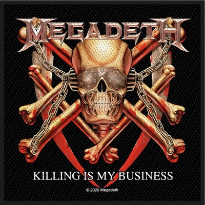 Megadeth – Killing Is My Business (Standard Woven Patch) (Nažehlovačka)