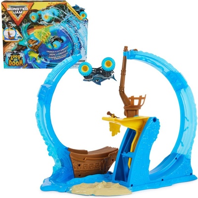 Monster Jam Spin Master Hrací set Megalondon Loop of doom 1:64
