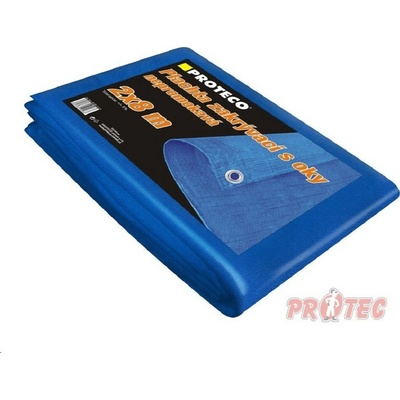 Proteco 10.88-P-6-10 plachta nepromokavá s oky 6 x 10 m 50 g/m²