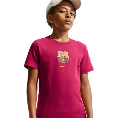 Nike detské tričko Barcelona FC Club Crest červená