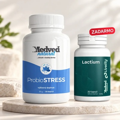 Medveď natural ProbioSTRESS 30 kapsúl