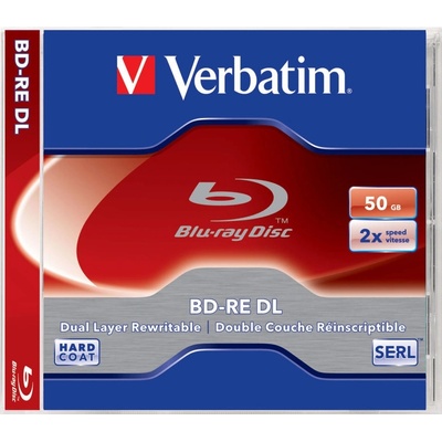 Verbatim BD-RE 50GB 2x, jewel, 1ks (43760) – Hledejceny.cz