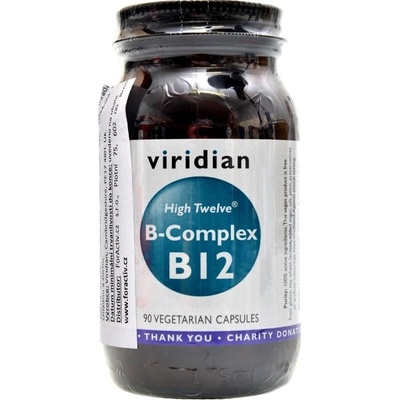 Viridian High Twelve B Complex B12 90 kapsúl