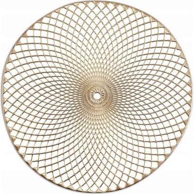 Zeller MANDALA Prostírání 38 cm zlaté