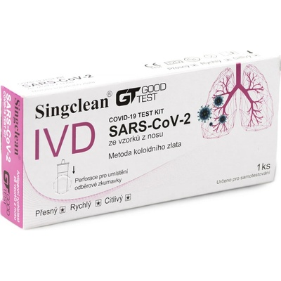 Hangzhou Singclean COVID 19 Test Kit Colloidal Gold Method 1 ks