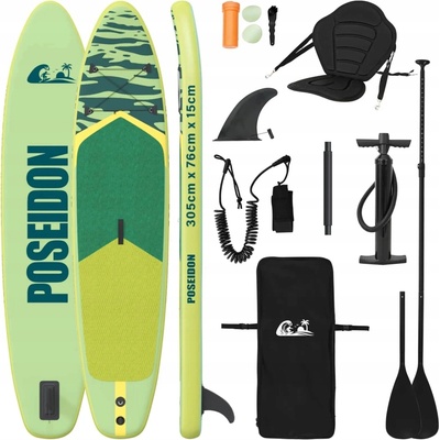 Paddleboard VidaXL POSEIDON 305 x 76 x 15 cm set