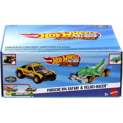 Mattel Hot Wheels PullBack Speeders Gmc Hummer Ev a Alpha Pursuit