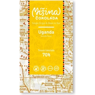 Míšina 70% hořká Uganda 50 g