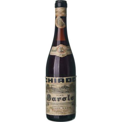 Mario Chiado Barolo suché červené 1967 0,75 l (holá láhev)