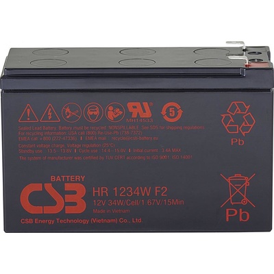 CSB HR1234W 12V 9Ah