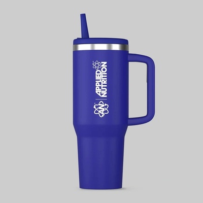 Applied Nutrition COOLER CUP - Termohrnček so slámkou 1200 ml Farba: Biela