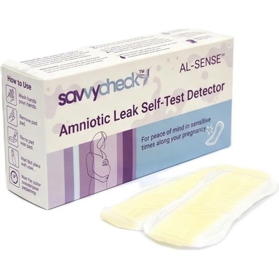 Savyon Diagnostics SavvyCheck Testovací vložky pro detekci úniku plodové vody Jistota v těhotenství 5 ks