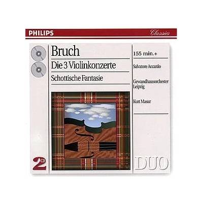 Salvatore Accardo, Gewandhausorchester, Kurt Masur - Bruch: The Complete Violin Concertos MP3 – Hledejceny.cz