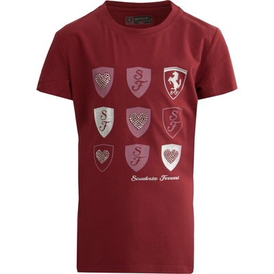 Ferrari Jersey & Georgette Long Bordeaux