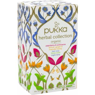 Pukka Herbs BIO kolekcia 5 bylinných čajov 20 vrecúšok