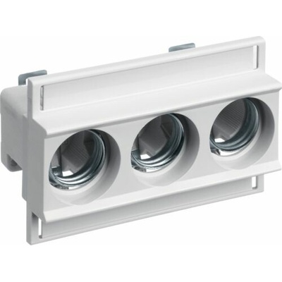 Hager Pojistková patice 3P DII 25A 500V E27 (LE27K-3)