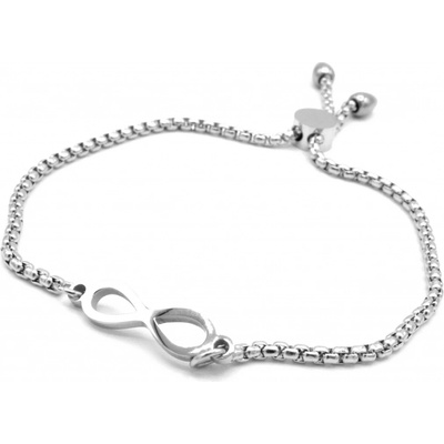 Steel Jewelry náramek nekonečno z chirurgické oceli NR090479