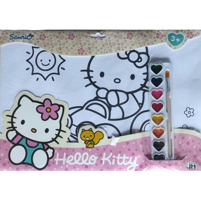 Hello Kitty omalovánka