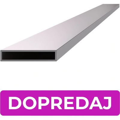 DOPRODEJ profil 50 x 10 x 1,5 x 1000 mm, broušená AISI 304