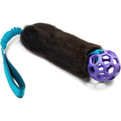 Zayma JW Pet Hol EE koule s ovčí kůží a bungee 038 S