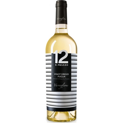 Varvaglione 12 e Mezzo Pinot Grigio di Puglia IGP 12,5% 0,75 l (holá láhev)