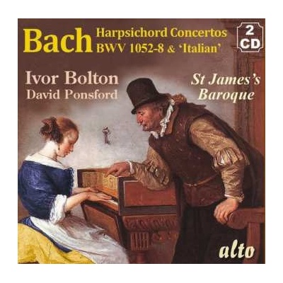 2 Johann Sebastian Bach - Harpsichord Concertos BWV 1052-8 & 'Italian' CD – Hledejceny.cz