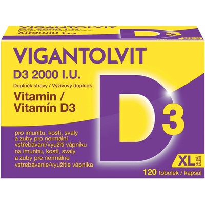 Vigantolvit Vitamin D3 2000 I.U. 120 tablet